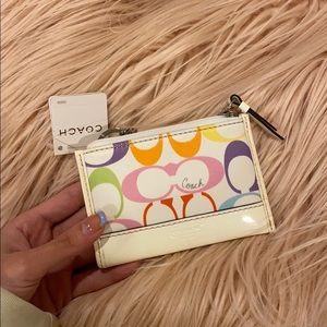 Coach Multicolor Coin Purse